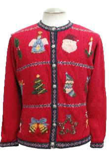 1980's Womens Ugly Christmas Sweater