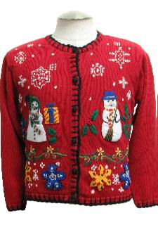 1980's Womens Ugly Christmas Sweater