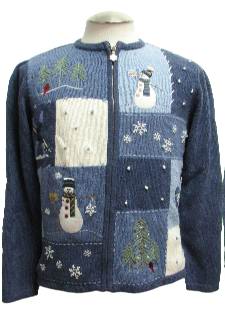 1980's Womens Ugly Christmas Sweater