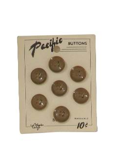 1950's Unisex Sewing Accessories - Buttons