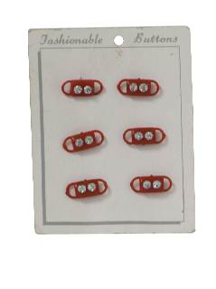 1950's Unisex Sewing Accessories - Buttons