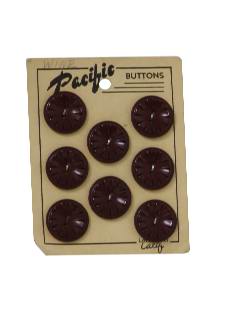 1950's Unisex Sewing Accessories - Buttons