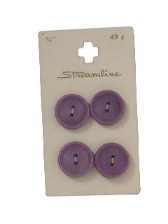 1950's Unisex Sewing Accessories - Buttons