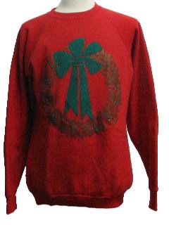 1980's Unisex Ugly Christmas Sweatshirt