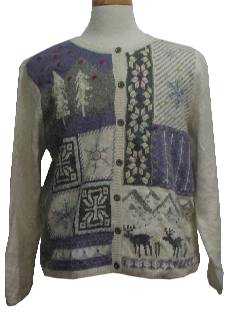 1980's Womens Ugly Christmas Sweater