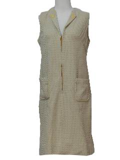1970's Womens Knit Jumper Dress