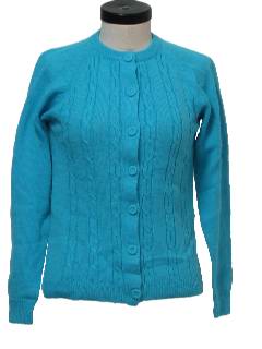 1970's Womens Cardigan Sweater