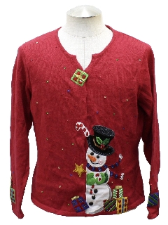 1980's Womens Ugly Christmas Sweater