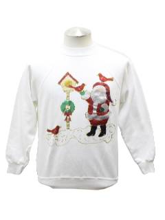 1980's Unisex Ugly Christmas Sweatshirt