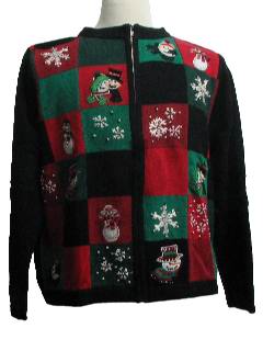 1980's Womens Ugly Christmas Sweater