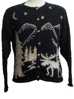 1980's Womens Ugly Christmas Sweater