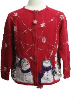 1980's Womens Ugly Christmas Sweater