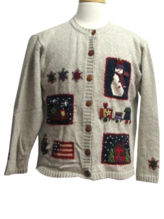 1980's Womens Ugly Christmas Sweater