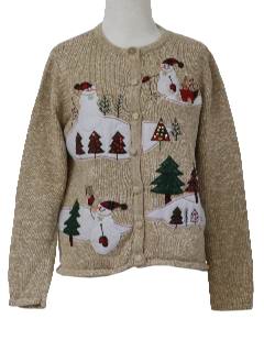 1980's Womens Ugly Christmas Sweater