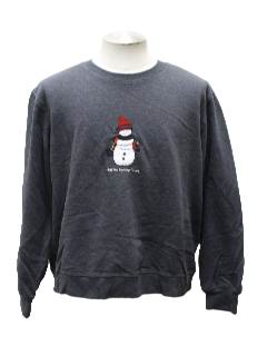 1980's Womens Ugly Christmas Sweatshirt