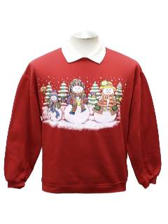 1980's Unisex Ugly Christmas Sweatshirt