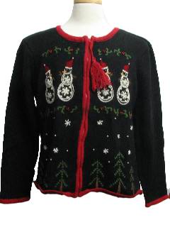 1980's Womens Ugly Christmas Sweater