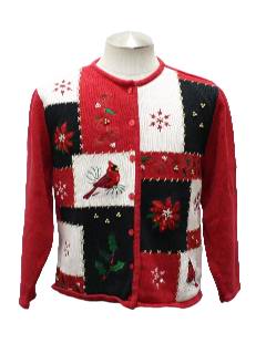 1980's Womens Ugly Christmas Sweater