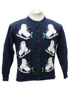 1980's Womens/Childs Ugly Christmas Sweater