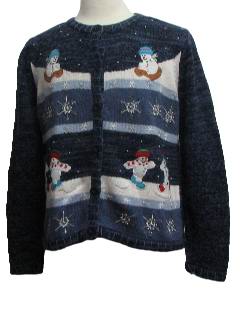 1980's Womens Ugly Christmas Sweater