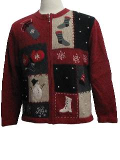 1980's Womens Ugly Christmas Sweater