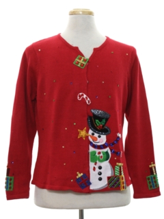 1980's Womens Ugly Christmas Sweater