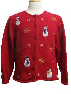 1980's Womens Ugly Christmas Sweater