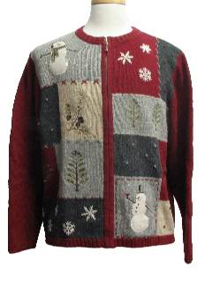 1980's Womens Ugly Christmas Sweater