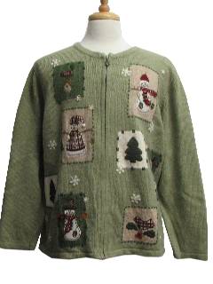 1980's Womens Ugly Christmas Sweater