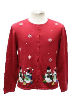 1980's Womens Ugly Christmas Sweater