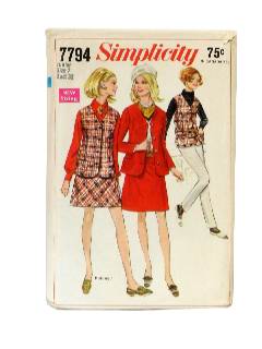 1960's Womens Pattern