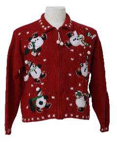 1980's Womens Ugly Christmas Sweater