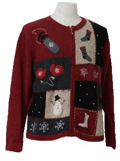 1980's Womens Ugly Christmas Sweater