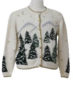 1980's Womens Ugly Christmas Sweater