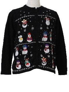 1980's Womens Ugly Christmas Sweater 