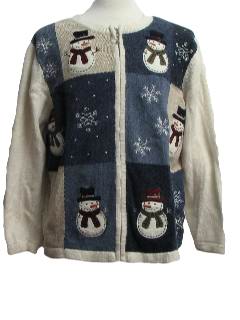 1980's Womens Ugly Christmas Sweater