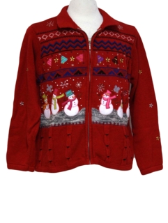 1980's Womens Ugly Christmas Sweater