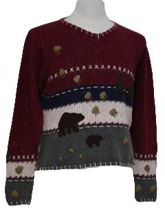 1980's Womens Ugly Christmas Sweater