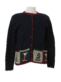 1980's Womens Ugly Christmas Sweater