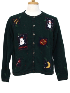 1980's Womens Ugly Christmas Sweater 