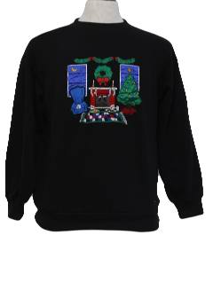 1980's Unisex Ugly Christmas Sweatshirt