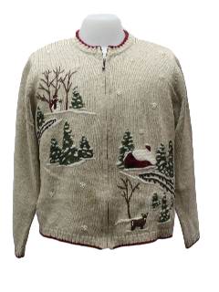 1980's Womens Ugly Christmas Sweater