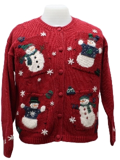 1980's Womens Ugly Christmas Sweater