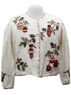 1980's Womens Ugly Christmas Sweater