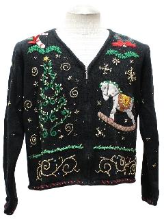 1980's Womens Ugly Christmas Sweater