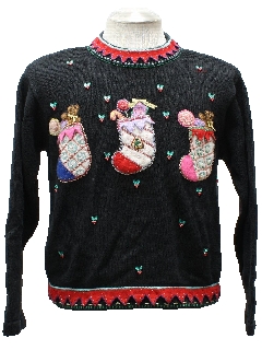 1990's Womens Ugly Christmas Sweater