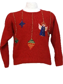 1980's Womens Ugly Christmas Sweater