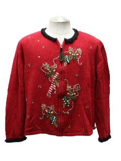 1980's Womens Ugly Christmas Sweater