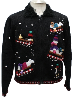 1980's Womens Ugly Christmas Sweater