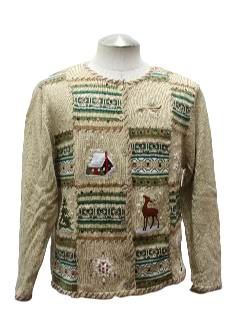 1980's Womens Ugly Christmas Sweater